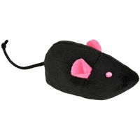 Produktbild von FIT+FUN Spielzeug Maus aus Plüsch in Schwarz