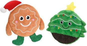 FIT+FUN Spielzeug Xmas Flatty mit Squeaker für Hunde – Bild 1 von 1