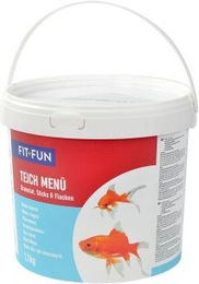 Produktbild von Fit + Fun Teich Menü Fischfutter 1,1 kg Eimer