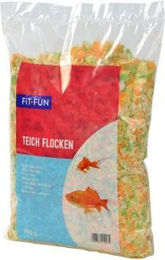 Produktbild von FIT+FUN Teichflocken Mehrkomponenten-Mix Fischfutter 770g