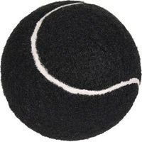 Produktbild von FIT+FUN Tennisball für Hunde in Schwarz aus Filz