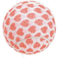 Produktbild von FIT+FUN Tennisball Herzen für Hunde in Bunt und Rosa 3 Stück
