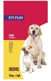 Produktbild von FIT+FUN Trockenfutter Hund Adult Geflügel ohne Zucker und Konservierungsstoffe 10kg