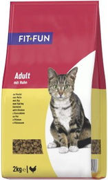 FIT+FUN Trockenfutter Katze Adult Huhn und Lachs ohne Zucker und künstliche Zusatzstoffe – Bild 1 von 1