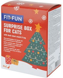 FIT+FUN Überraschungsbox mit Spielzeug und Snack für Katzen 30 g – Bild 1 von 1