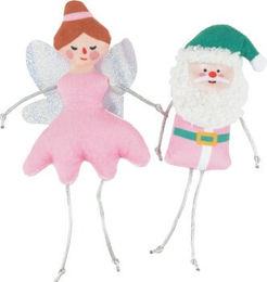 FIT+FUN Xmas Plüschset Ballerina, Santa und Maus für kleine Tiere – Bild 1 von 1