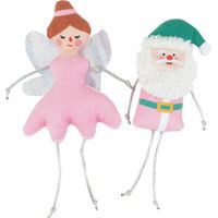 Produktbild von FIT+FUN Xmas Plüschset Ballerina, Santa und Maus für kleine Tiere