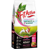 Produktbild von FitActive Pure Hypoallergenes Trockenfutter Lachs & Hagebutte Monoprotein 12 kg - 12 kg