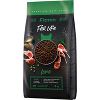 Produktbild von Fitmin Cat For Life Adult Katzenfutter mit Lamm und hohem Fleischanteil 2 x 8 kg - 2 x 8 kg