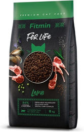 FITMIN Cat For Life Adult Katzenfutter mit Lamm und Huhn mit hohem Fleischanteil - 8 kg – Bild 1 von 3