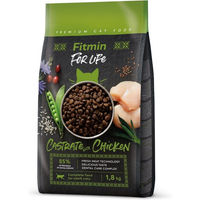 Produktbild von FITMIN Cat For Life Castrate Katzenfutter Huhn für kastrierte erwachsene Katzen mit hohem Fleischanteil 1,8 kg