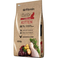 Produktbild von Fitmin Cat Purity Kitten Katzenfutter Huhn und Schwein getreidefrei 10 kg - 10 kg