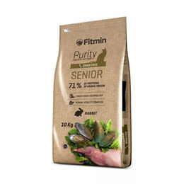 FITMIN Cat Purity Senior Trockenfutter Kaninchen und Lamm getreidefrei mit hohem Fleischanteil 10 kg - 10 kg – Bild 1 von 3