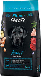 Produktbild von Fitmin Dog for Life Adult LB Trockenfutter für große Rassen Huhn 2 x 12 kg - 2 x 12 kg