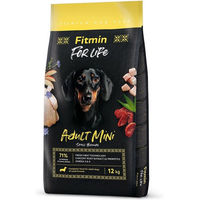 Produktbild von FITMIN dog For Life Adult Mini Hundetrockenfutter mit Frischfleisch für kleine Hunde 12 kg