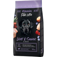 Produktbild von Fitmin Dog for Life Light & Senior Trockenfutter Geflügel für Hunde 2 x 12 kg - 2 x 12 kg