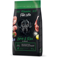 Produktbild von FITMIN dog For Life Trockenfutter für Hunde Adult Lamm und Geflügel mit Reis 12 kg - 12 kg