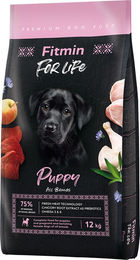 Fitmin Dog For Life Welpenfutter für alle Rassen mit hohem Fleischanteil 12 kg - 12 kg – Bild 1 von 4