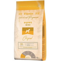 Produktbild von FITMIN Dog Mini Puppy Trockenfutter für Welpen Sensitive Geflügel und Fisch 12 kg - 12 kg