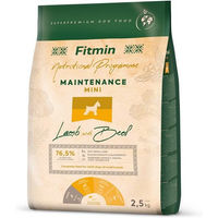 Produktbild von FITMIN Dog Nutritional Programme Mini Maintenance Lamm und Rind glutenfrei für erwachsene kleine Hunde 2,5 kg - 2,5 kg