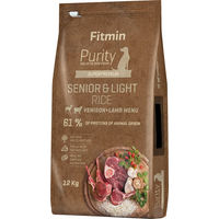 Produktbild von Fitmin Dog Purity Senior & Light Hundetrockenfutter Hirsch Lamm Glutenfrei 12 kg - 12 kg