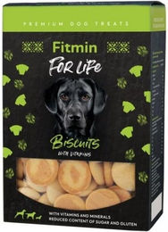 Produktbild von FITMIN For Life Biscuits Glutenfreie Hundeleckerlis mit Vitaminen 180g