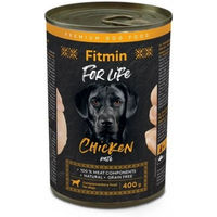 Produktbild von FITMIN For Life Hundepaste Huhn glutenfrei 400 g - 12 x 400 g