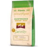 Produktbild von FITMIN Hundefutter für mittlere Rassen Adult Lamm und Reis Monoprotein Sensitive 12 kg - 12 kg