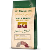 Produktbild von FITMIN Hundefutter Senior Medium Maxi Light Lamm und Rind Glutenfrei 12 kg - 12 kg