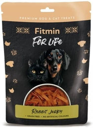 Produktbild von FITMIN Leckerli Kaninchen Mini-Streifen getreidefrei für Hunde und Katzen 70g
