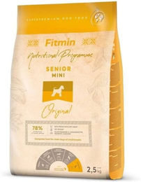 Produktbild von FITMIN Mini Senior Trockenfutter Geflügel für kleine Hunde 2,5 kg glutenfrei und hypoallergen