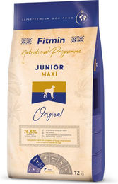 Produktbild von Fitmin Program Maxi Junior Hundefutter Geflügel und Lachs Glutenfrei Sensitive 2 x 12 kg - 2 x 12 kg