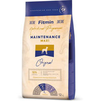 Produktbild von Fitmin Program Maxi Maintenance Hundefutter Adult Geflügel und Lachs Glutenfrei und Weizenfrei 2 x 12 kg - 2 x 12 kg