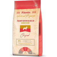 Produktbild von Fitmin Program Medium Performance Hundetrockenfutter Huhn Geflügel Getreidefrei Adult 12 kg - 12 kg