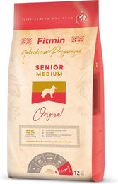 Produktbild von Fitmin Program Medium Senior Trockenfutter für Hunde mit Geflügel und Fisch glutenfrei 2 x 12 kg - 2 x 12 kg