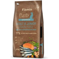 Produktbild von FITMIN Purity Getreidefreies Hundefutter Fisch und Hering für Junior und Adult 12 kg