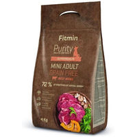Produktbild von FITMIN Purity Hundefutter Adult Mini Getreidefrei Rind und Schwein 4 kg - 4 kg