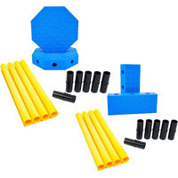 Produktbild von Fitpaws FitKinect Upgrade Kit Octagons Agility-Gerät für Welpen zum Muskelaufbau aus Kunststoff in Bunt