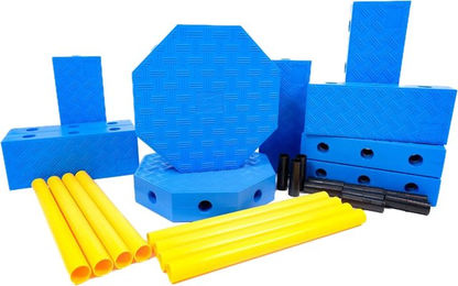 FitPAWS FitKinect Xtra Agility-Gerät für Hunde zur Unterstützung des Muskelaufbaus in Blau – Bild 1 von 4