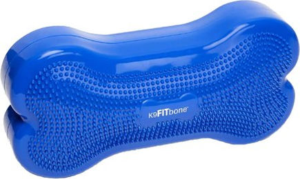 FitPAWS K9Fitbone Hundespielzeug aus Kunststoff für Welpen in Blau zur Unterstützung des Muskelaufbaus – Bild 1 von 4