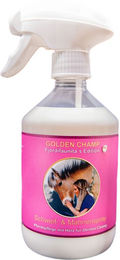 Fjordifaunitas Edition Golden Champ Mähnen- und Schweifpflege sowie Fellspray für Pferde 500 ml Rosa – Bild 1 von 2