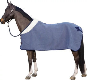 Produktbild von Flags&Cup Arola Fleecehemd für Pferde in Blau aus Polyester