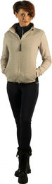 Produktbild von Flags&Cup Aura Fleece für Damen in Grau oder Beige Größe S