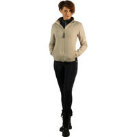 Produktbild von Flags&Cup Aura Fleece für Damen in Grau oder Beige Größe S