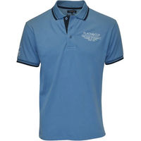 Produktbild von Flags&Cup Capto Reit-Poloshirt für Herren aus Baumwolle Blau Größe L