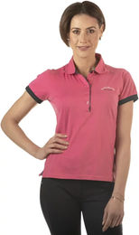 Produktbild von Flags&Cup Catamarca Reitshirt Damen aus Baumwolle Rosa Größe L