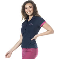 Produktbild von Flags&Cup Catamarca Reitshirt für Damen aus Baumwolle Blau Größe S