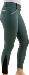 Produktbild von Flags&Cup Catarina Reithose Damen Mid Grip Grün aus Nylon