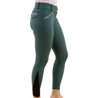 Produktbild von Flags&Cup Catarina Reithose Damen Mid Grip Grün aus Nylon