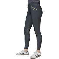 Produktbild von Flags&Cup Catarina Reithose Mid Grip für Mädchen in Schwarz